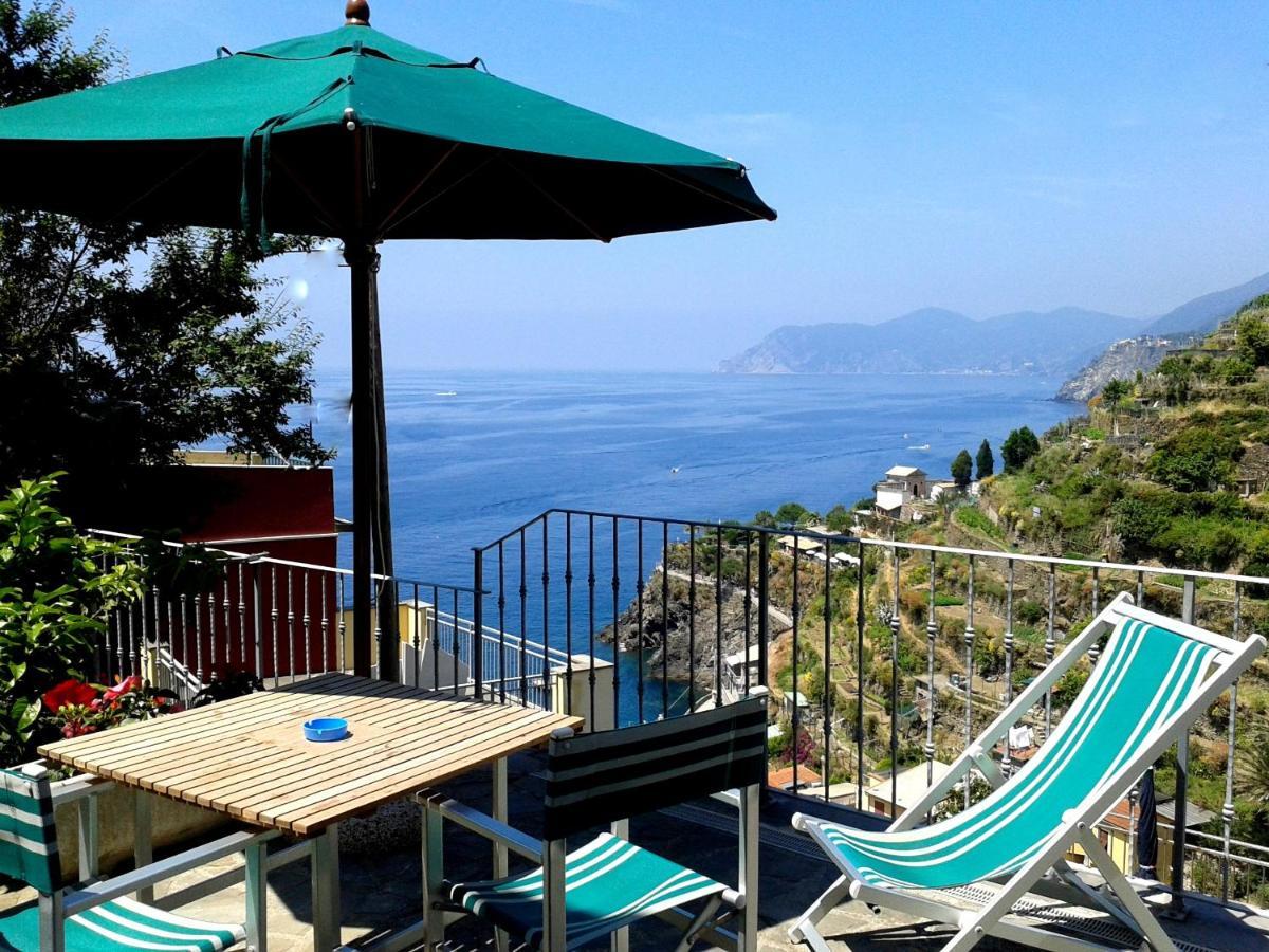 Aria Di Mare, Manarola - Camere Con Vista Mare! Dış mekan fotoğraf