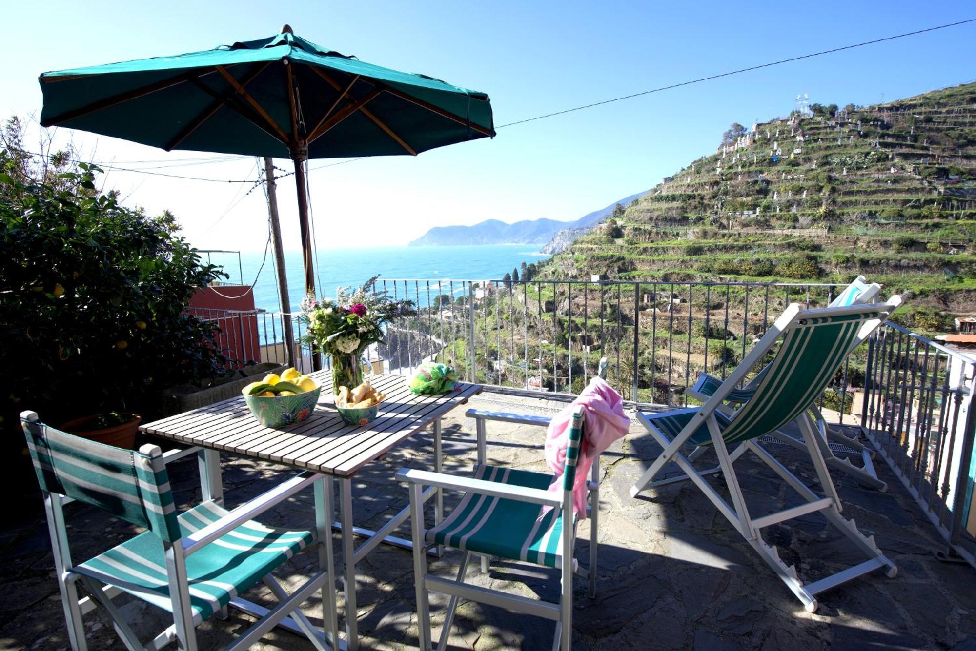 Aria Di Mare, Manarola - Camere Con Vista Mare! Dış mekan fotoğraf